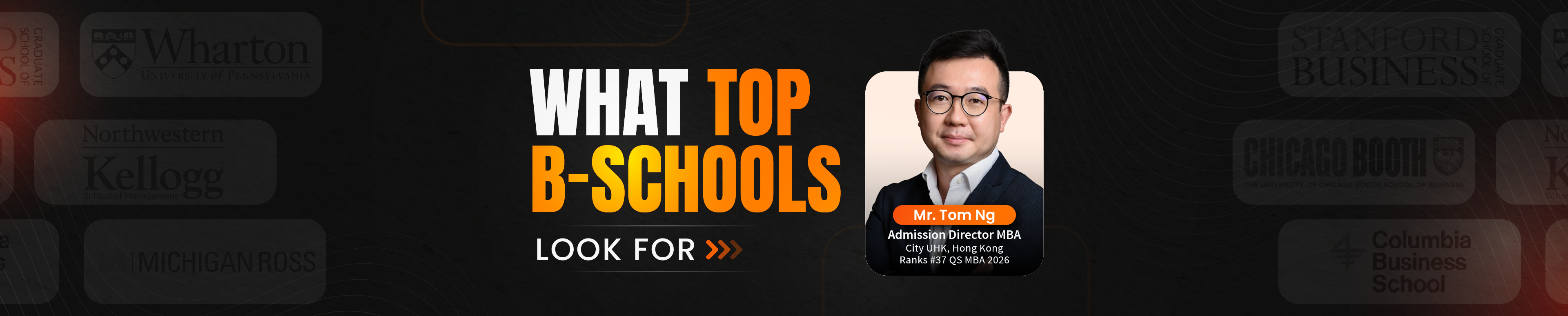 What Top Business Schools Look For: 1:1 with a World #37 MBA Ranked University